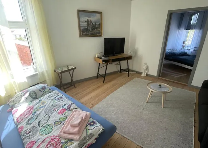 Apartamento Mit 2 Zimmern Und Balkon Im Herzen Von Hoyer Højer